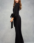 Tamara Trousersuit Midnight Black - rebeccarhoades.com