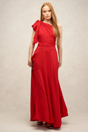 Valencia Maxi Dress Ruby Red