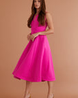 Nova Midi Vibrant Fushia - Ready To Ship - Size 8, 16