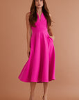 Nova Midi Vibrant Fushia - Ready To Ship - Size 8, 16