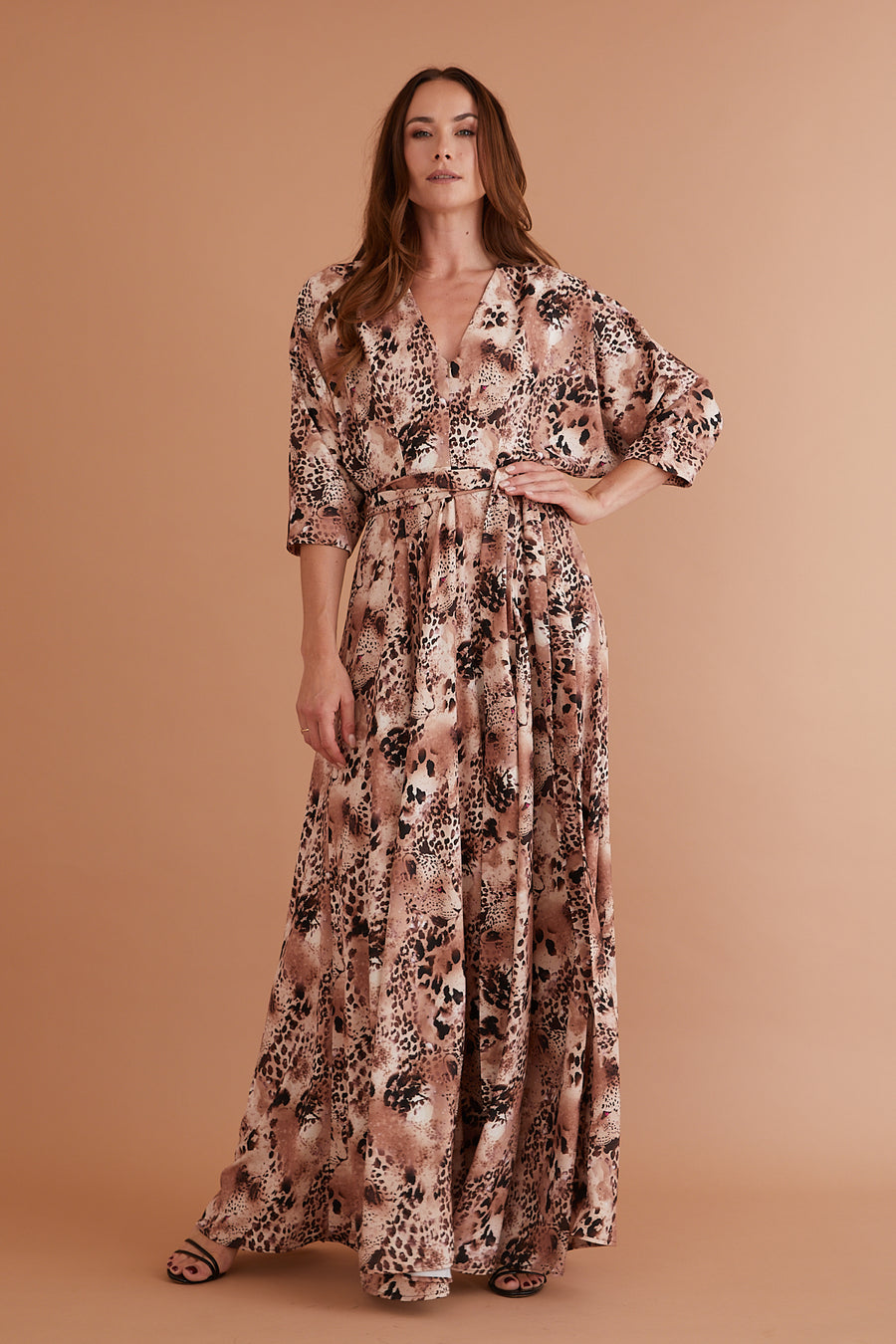 Amber Maxi Dress Rosy Panther