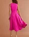 Nova Midi Vibrant Fushia - Ready To Ship - Size 8, 16