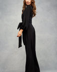 Tamara Trousersuit Midnight Black - rebeccarhoades.com