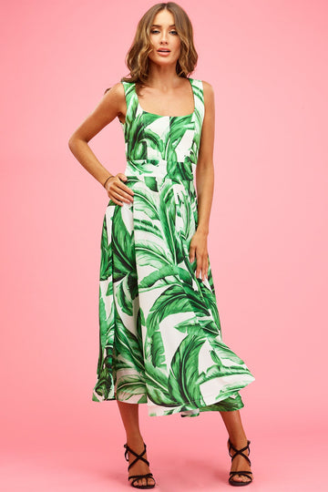 Palm Perfection Cole Midi Maxi - rebeccarhoades.com