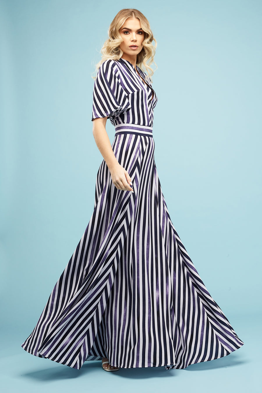 Addison Maxi Candy Blues - rebeccarhoades.com