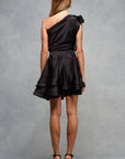 Fran Short Mini Dress Midnight Black
