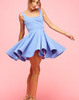 Sandy Mini Dress Cornflower Blue