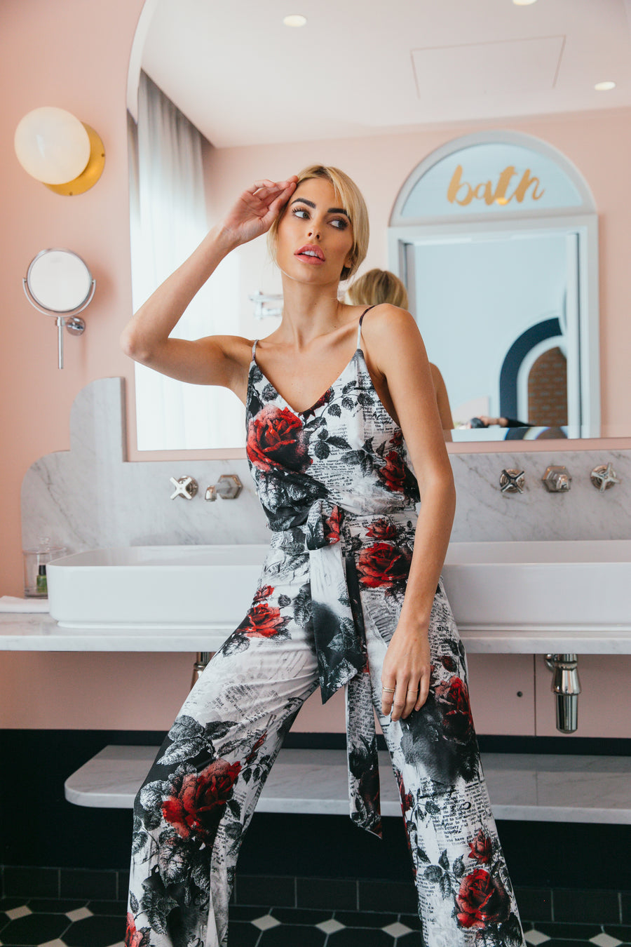 Ruby Rose Romance Laurie Lounge Trousers - rebeccarhoades.com
